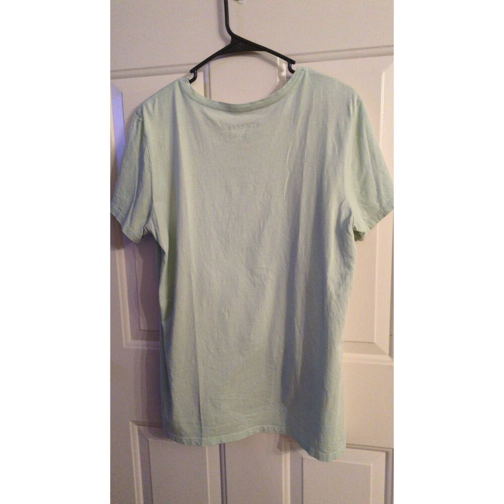 Life Is Good Womens Crusher Lite Green/blue Dog Walking Tshirt, Beachy, Birds LG - Picture 5 of 8